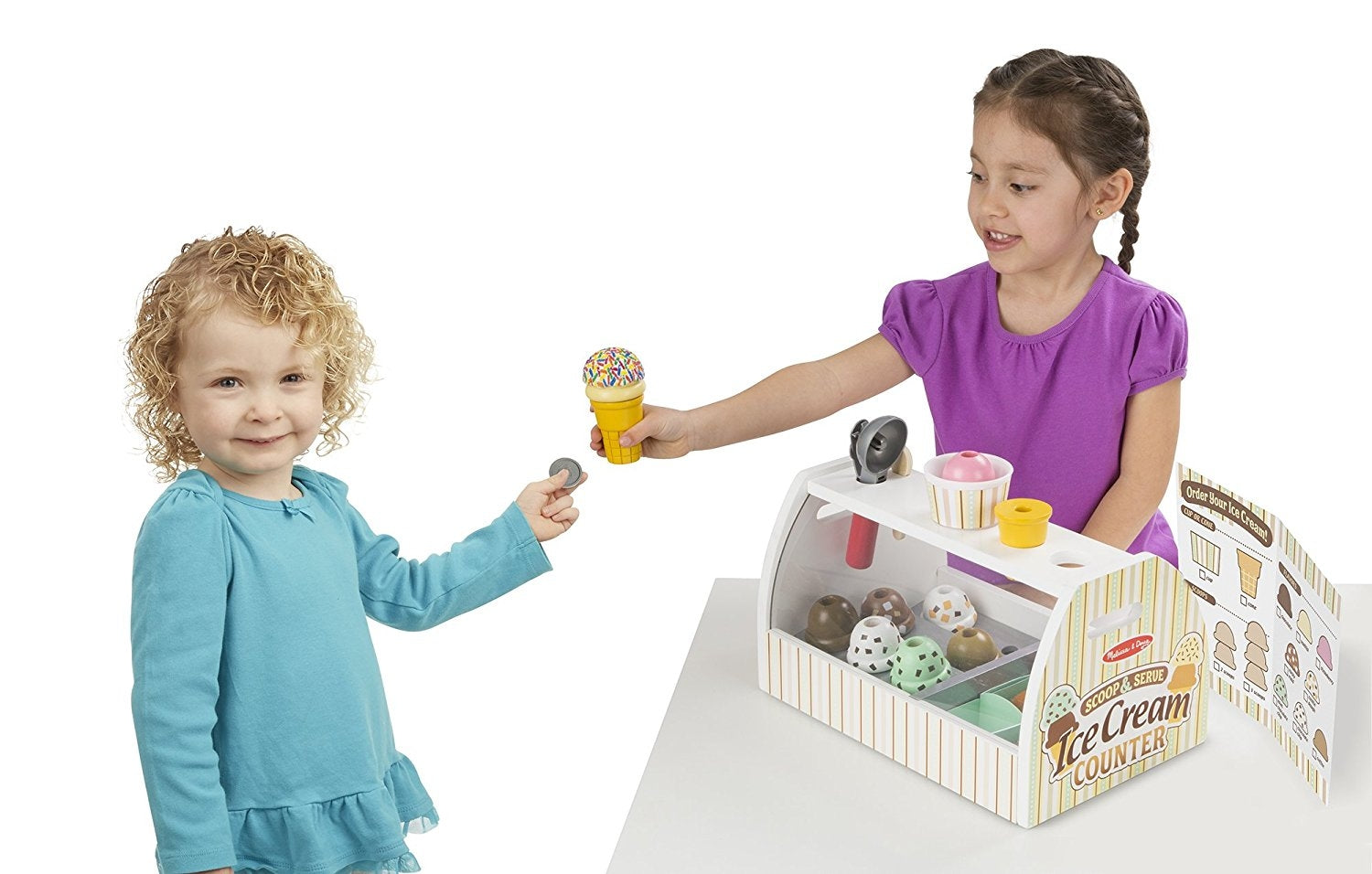 Melissa & Doug Scoop & Serve Ice Cream Counter