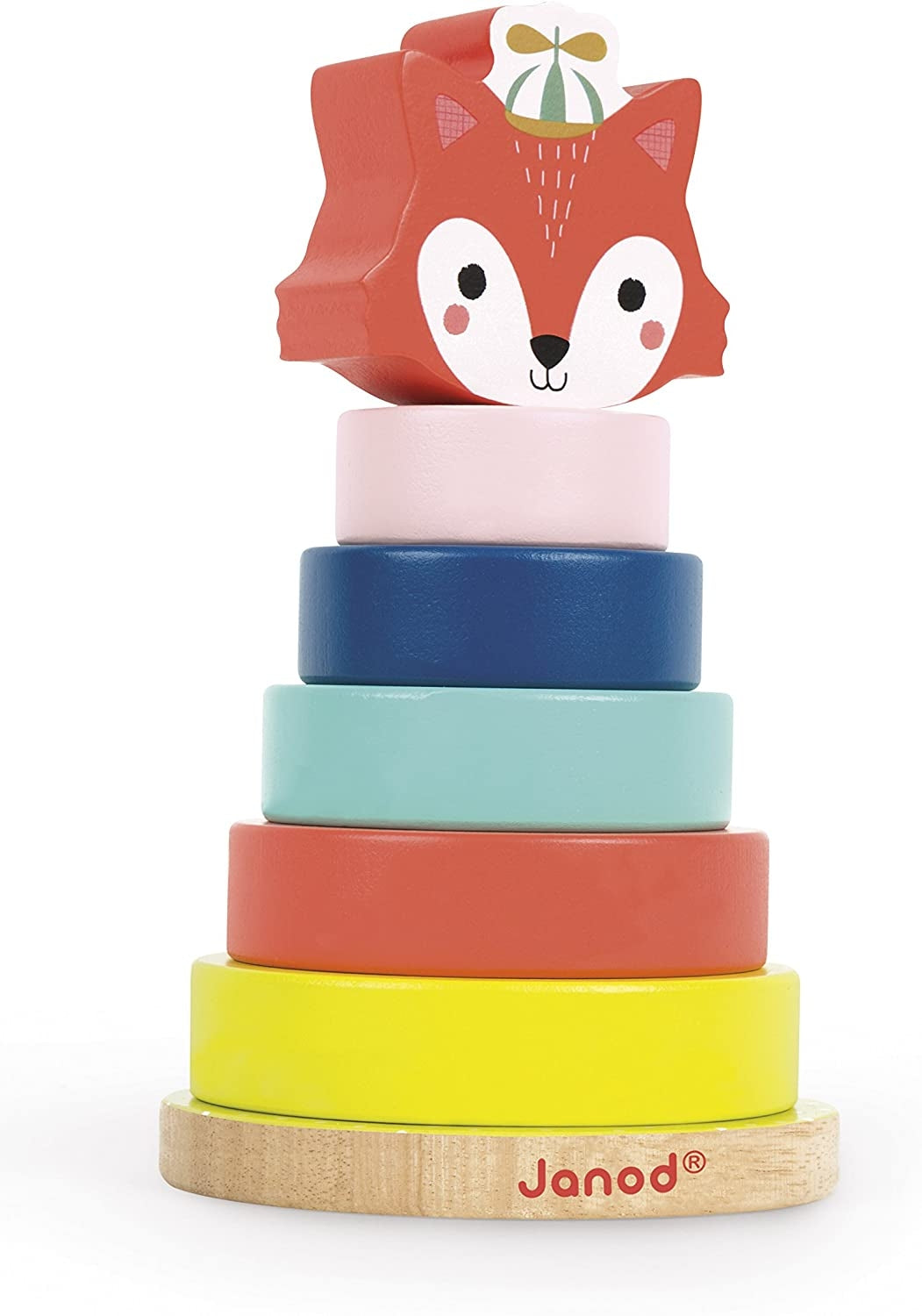 Janod Stackable Fox Toy
