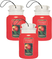 Yankee Candle Hanging Paper Car Jar (3pk) - Macintosh