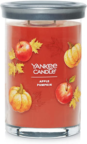 Yankee Candle Signature Large Tumbler Candle, 2-wicks (20oz) - Apple Pumpkin