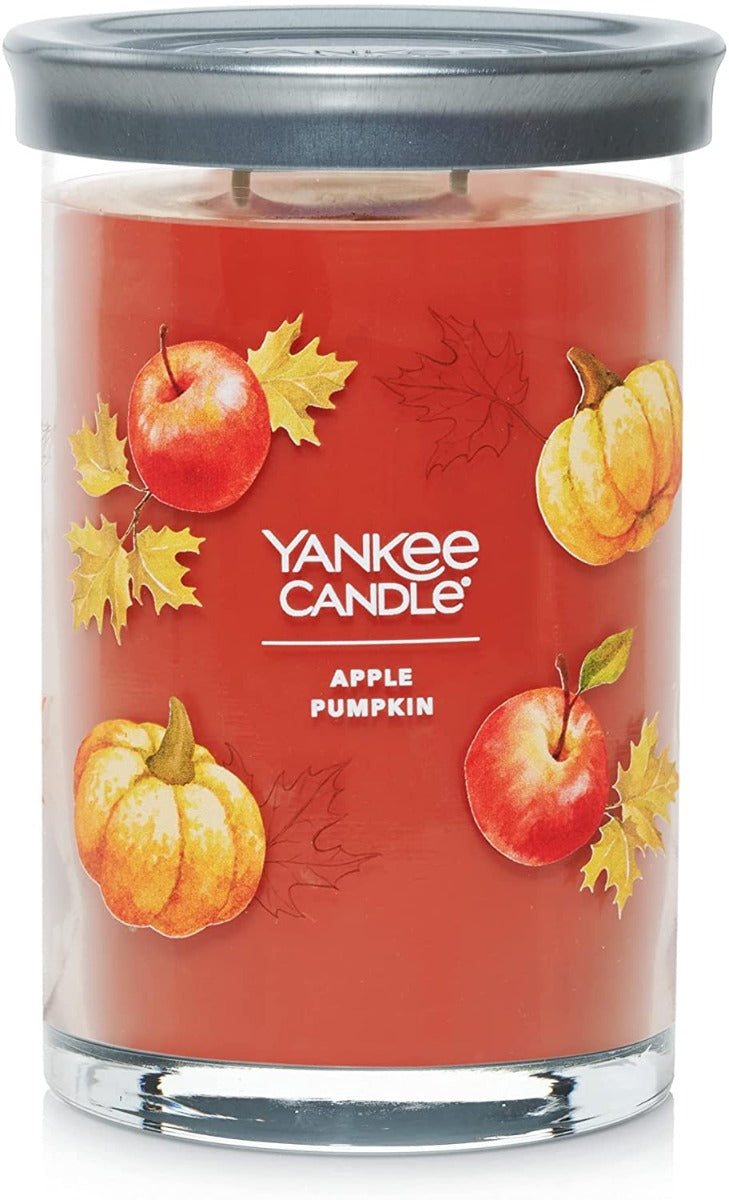 Yankee Candle Signature Large Tumbler Candle, 2-wicks (20oz) - Apple Pumpkin