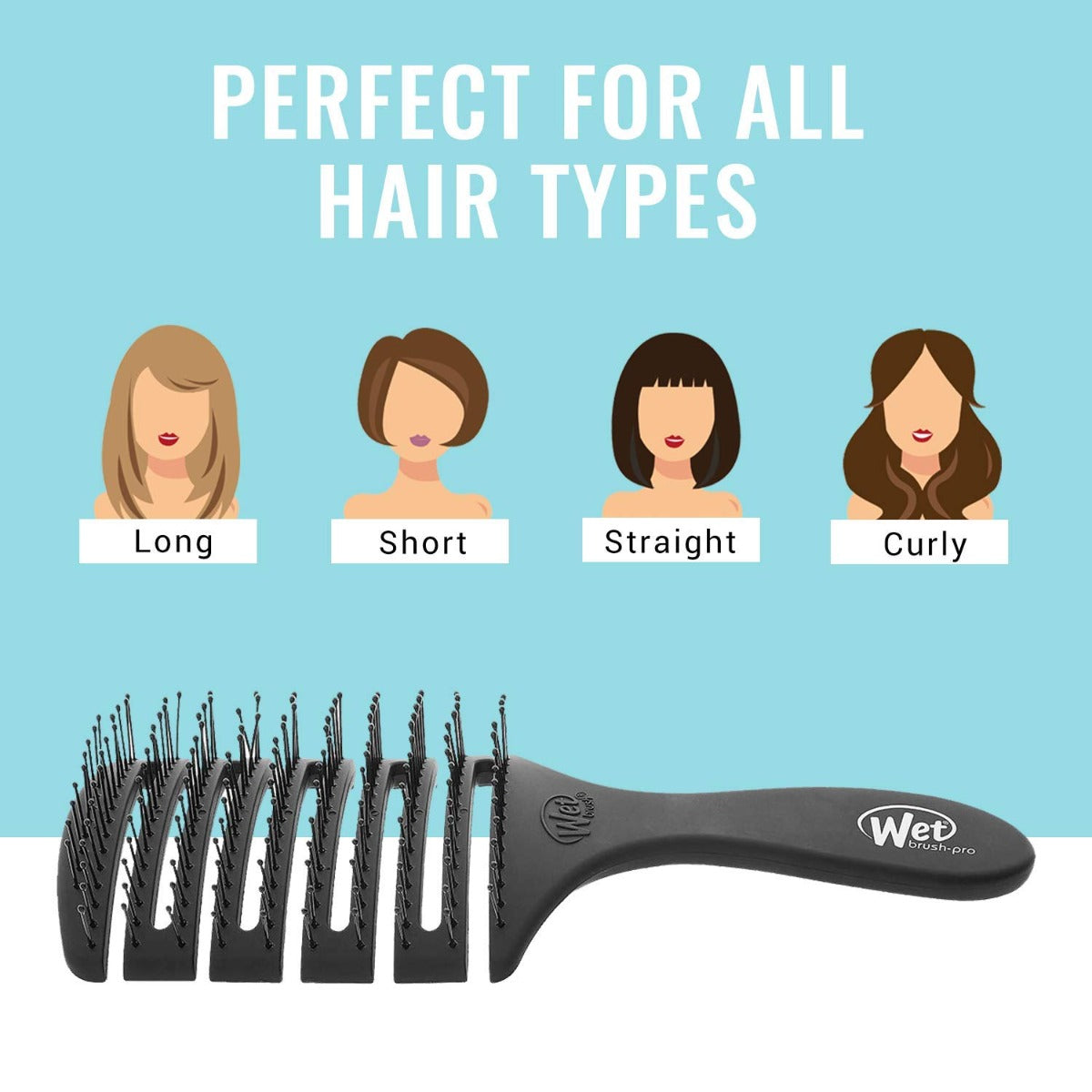 Wet Brush Flex Dry Paddles (2 colours)