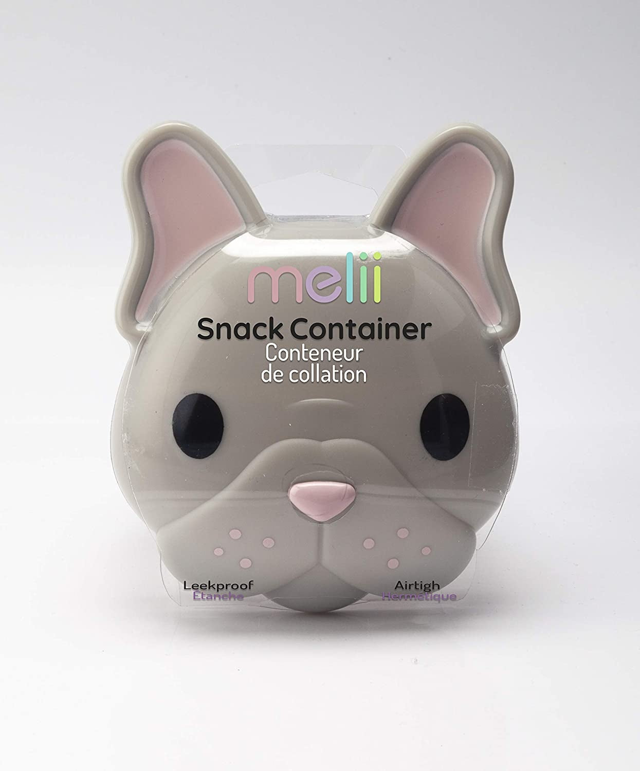 Melii Snack Container, 232ml - Bulldog - Pupsik Singapore