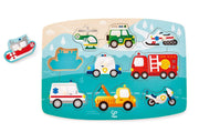 Hape Emergency Peg Puzzle