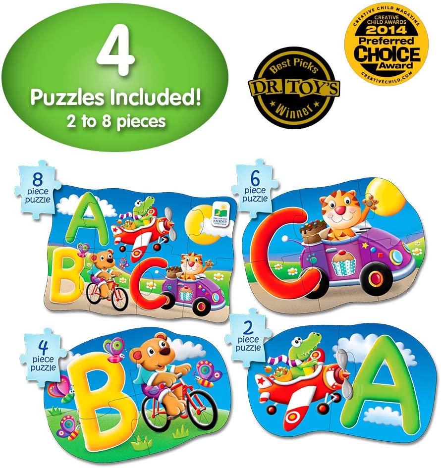 The Learning Journey First Puzzle Set 4-in-1 Box (4 Designs)
