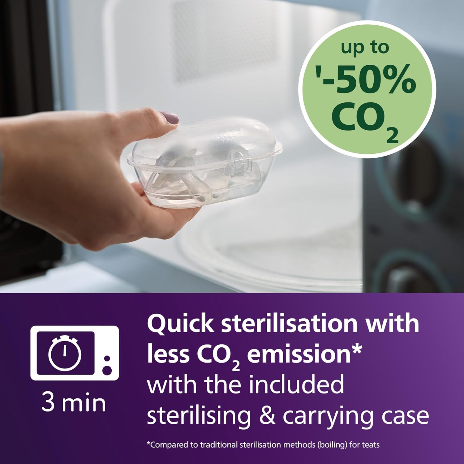 Philips Avent Ultra Start Pacifier, 2pk - Regular/Nighttime (6 Types)