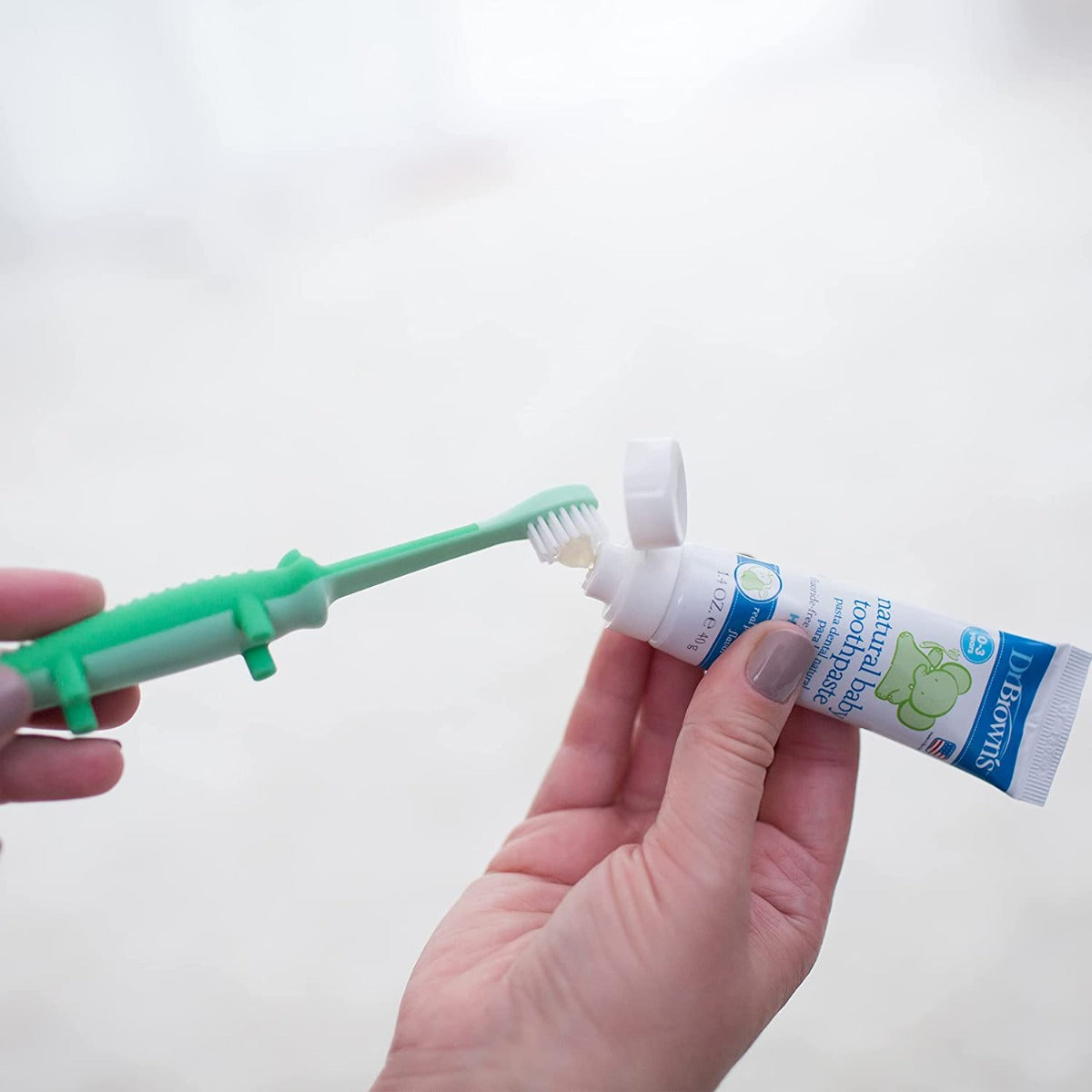 Dr. Brown's Toddler Toothbrush, 1pc (4 Designs) - Pupsik Singapore