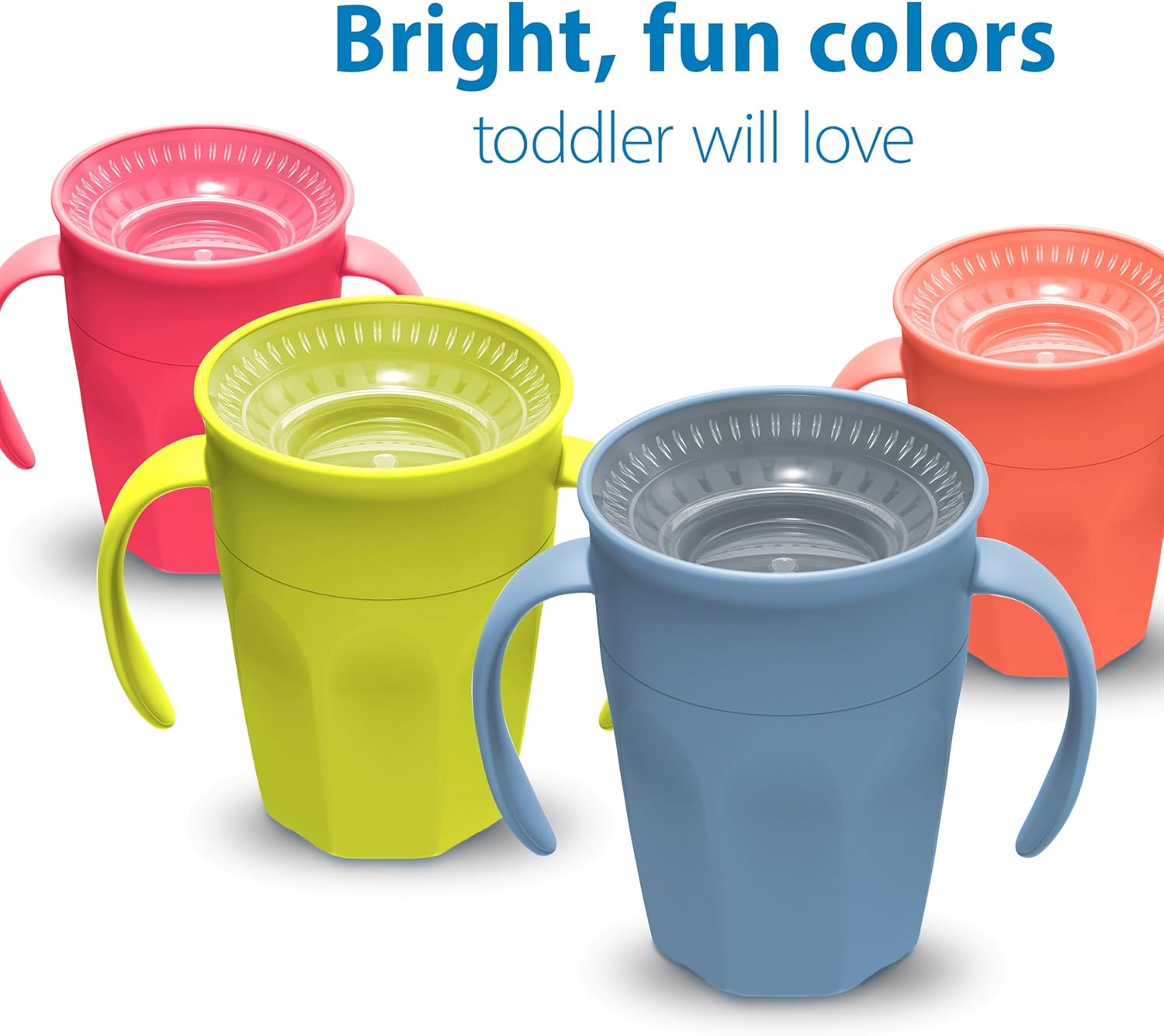 Dr. Brown’s Milestones Cheers360 Cup with Handles, 7 oz/200 mL (2 Colors) | 6M+