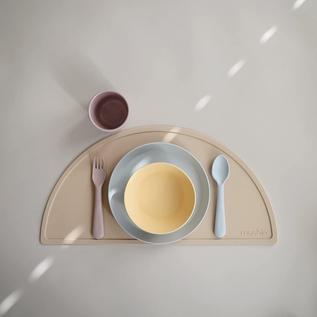 Mushie Round Dinnerware Bowls, 2pk (8 Colors) - Pupsik Singapore