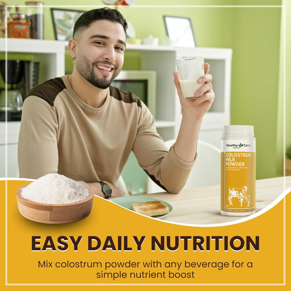 Healthy Care Colostrum Milk Powder, 300g (Exp 08/27)
