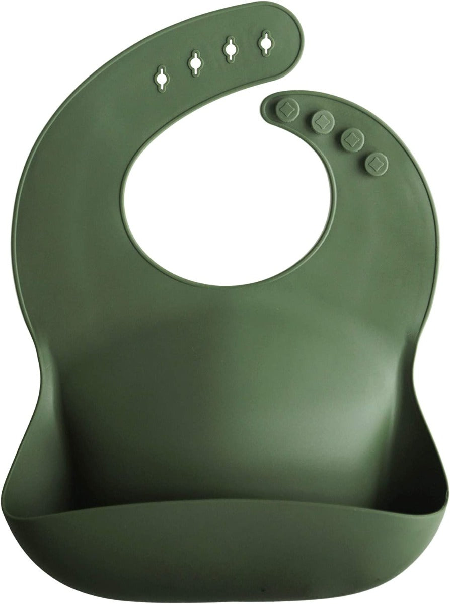 Mushie Silicone Baby Bib (40 designs) - Pupsik Singapore
