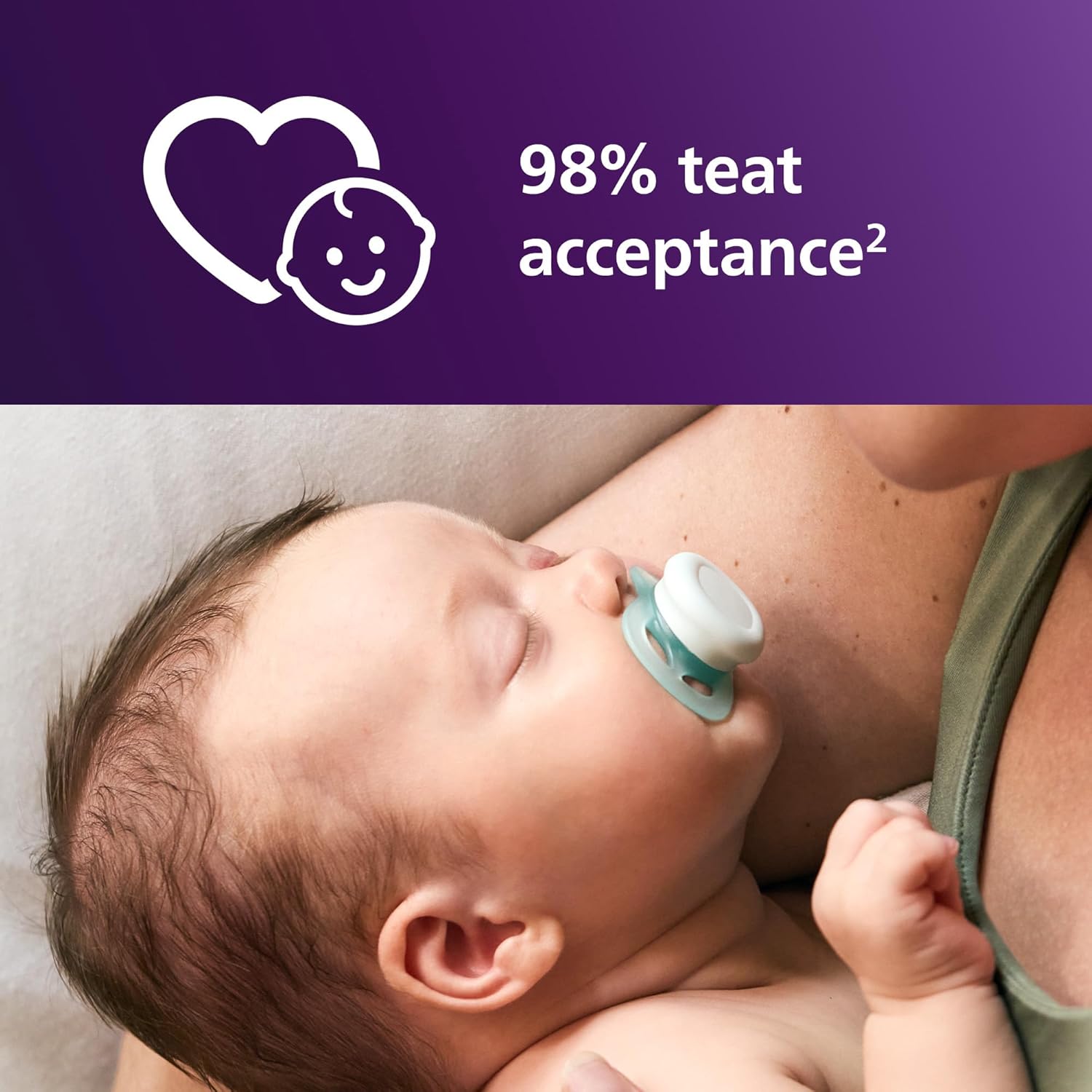 Philips Avent Ultra Start Pacifier, 2pk - Regular/Nighttime (6 Types)