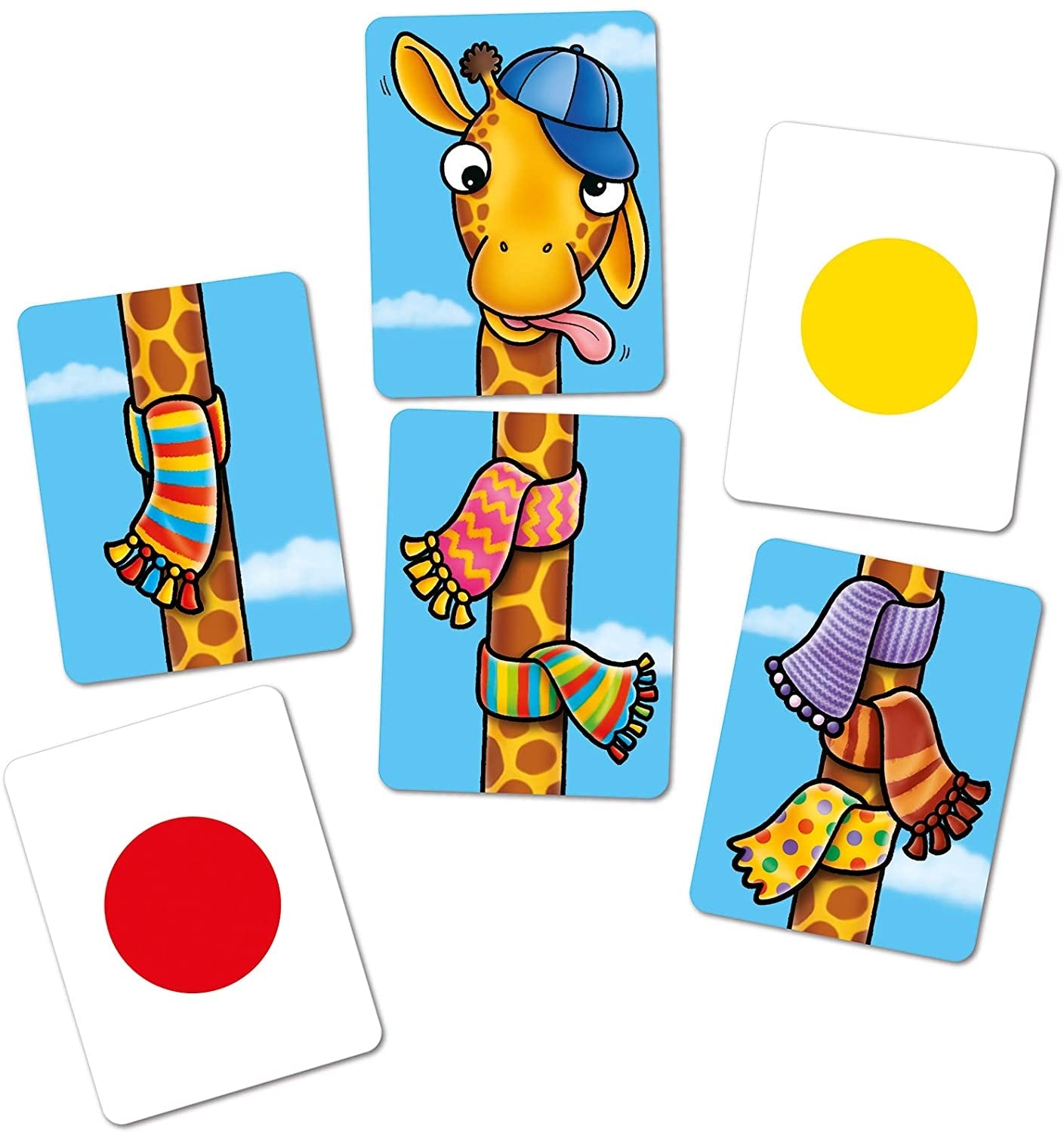 Orchard Toys Giraffes in Scarves Game