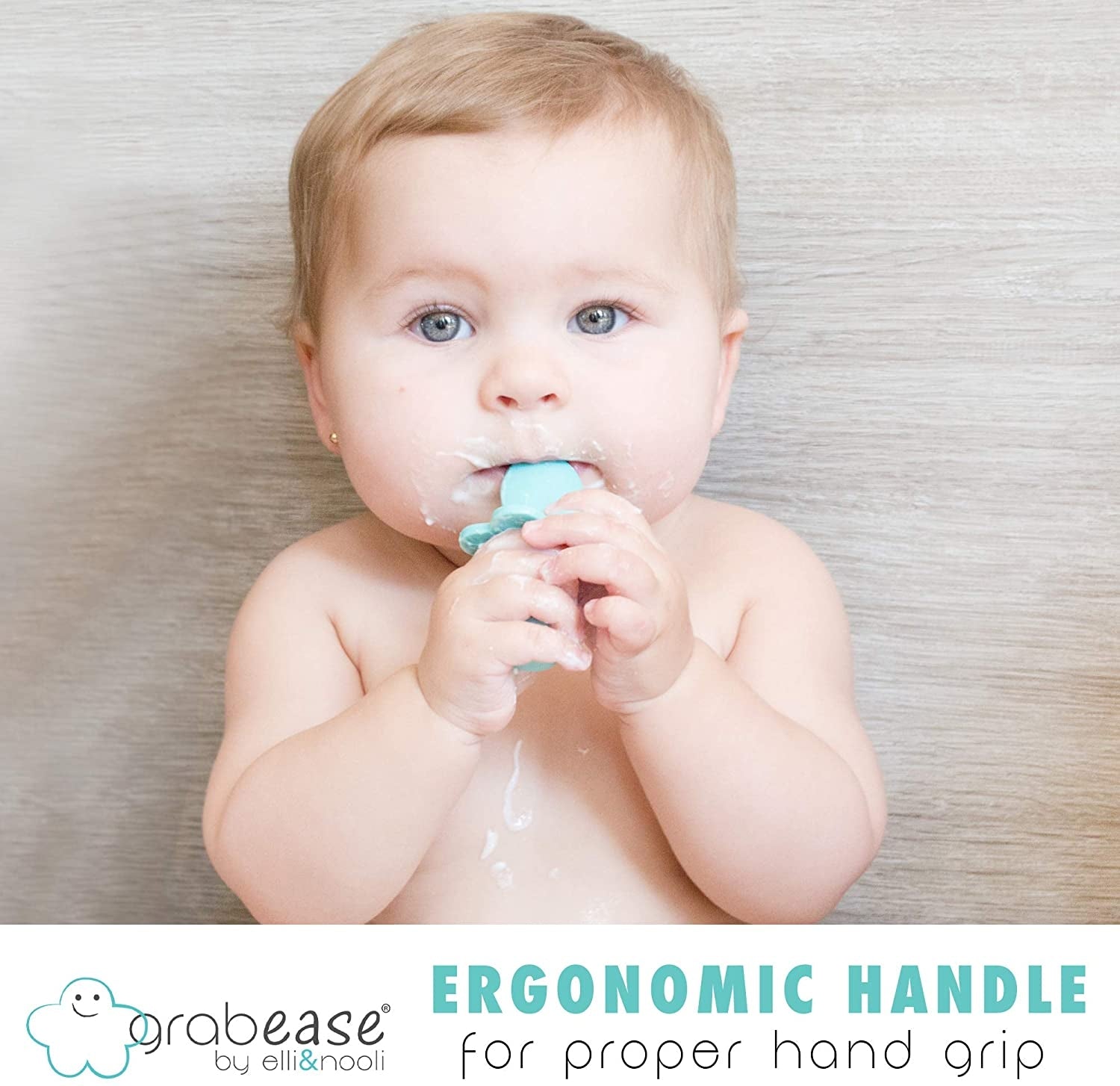 Grabease Double Silicone Baby Spoon Set (3 Colours) - Pupsik Singapore