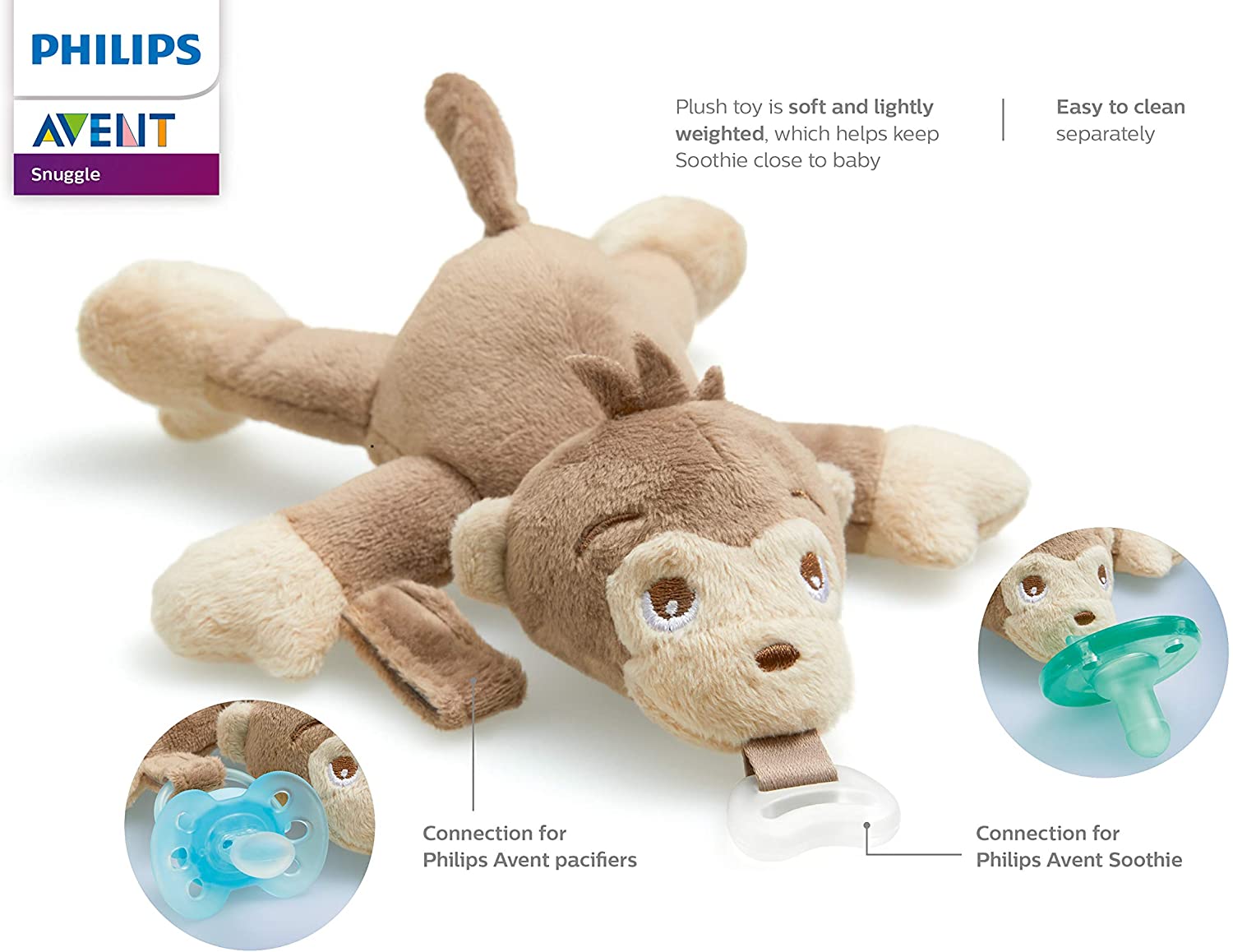Philips Avent Soothie Snuggle (8 Designs) - Pupsik Singapore