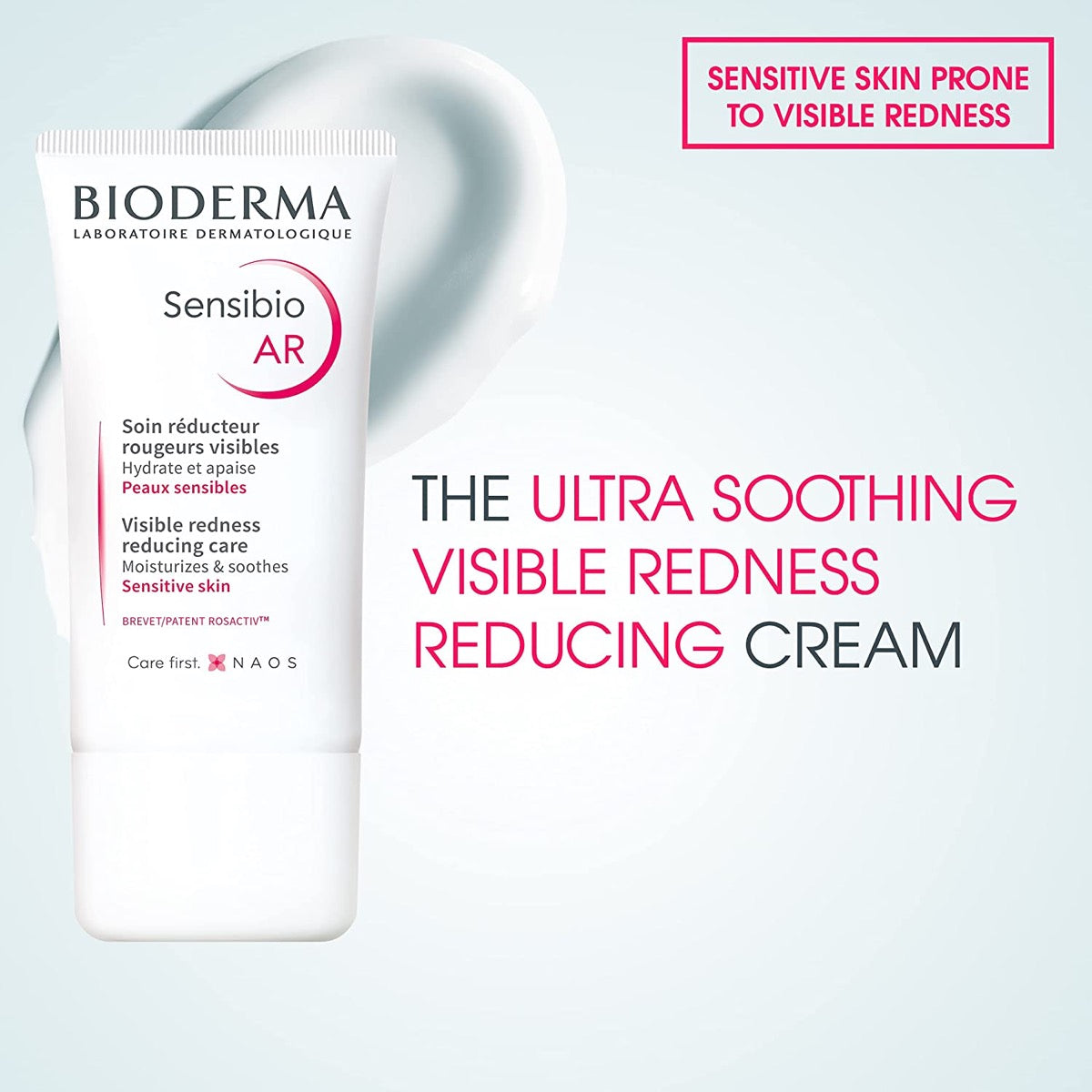 Bioderma Sensibio AR Redness Care Cream, 40ml (exp 01/27) - Pupsik Singapore