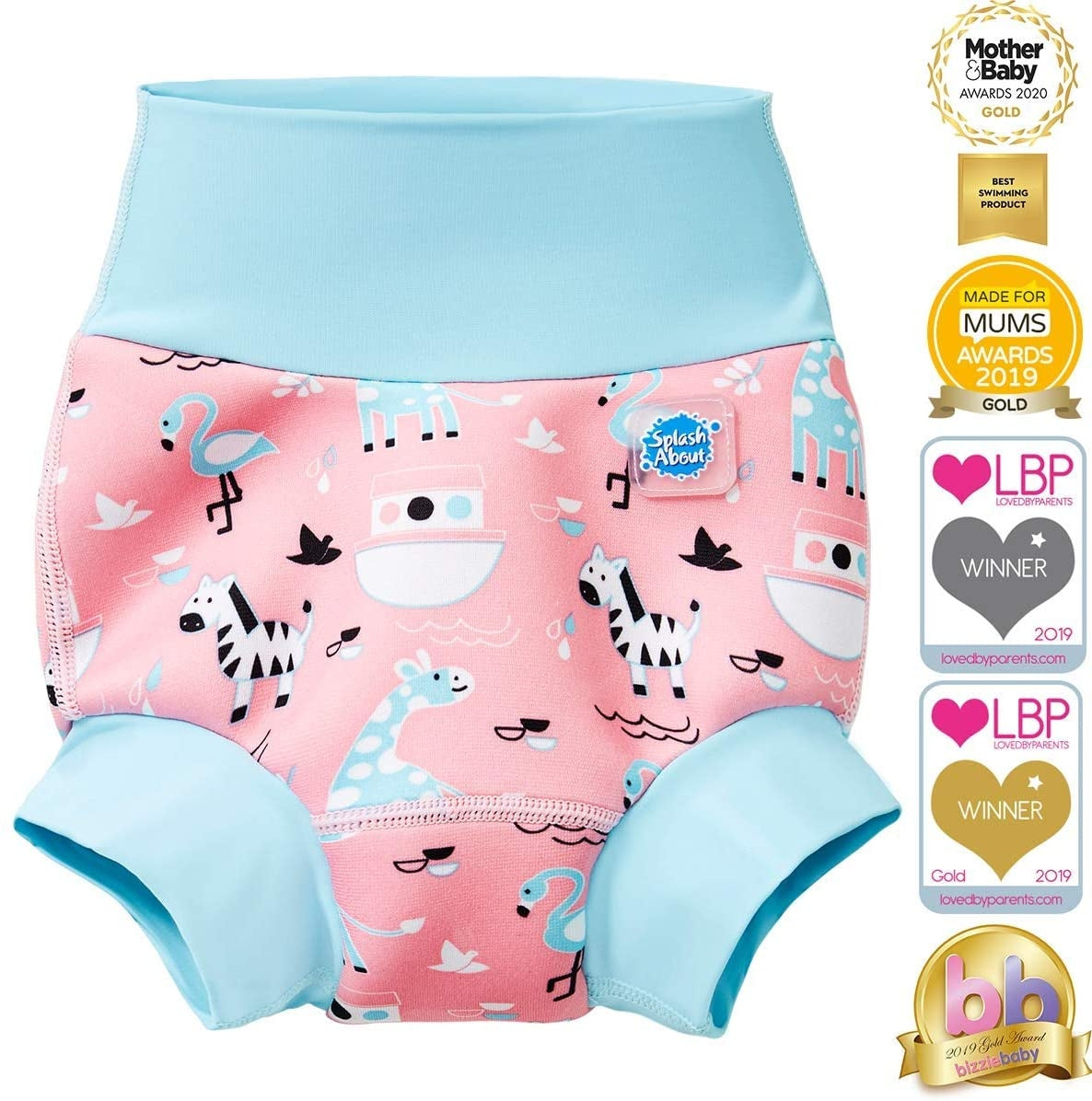 Splash About Happy Nappy Reusable Swim Diaper - Nina's Ark