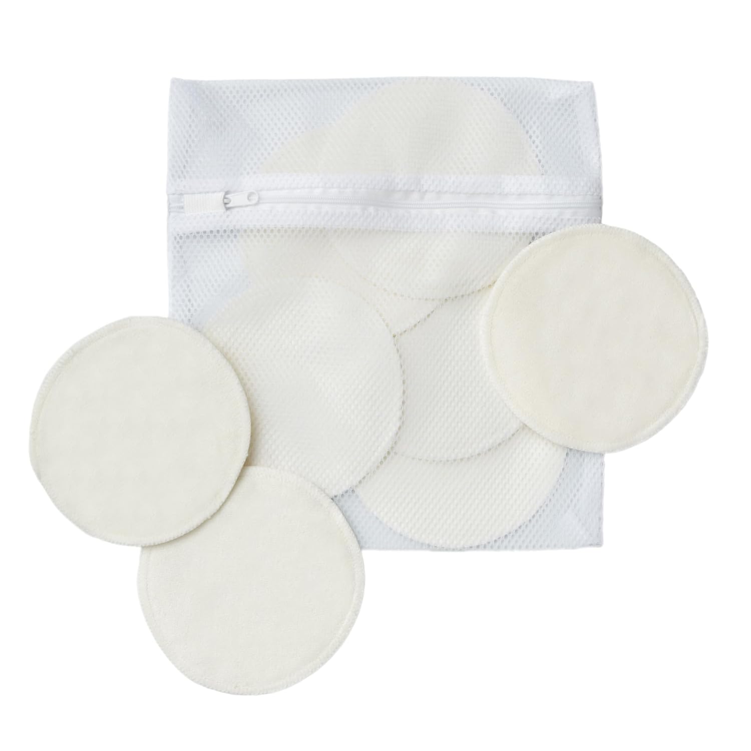 Dr. Brown's Reusable Breast Pads with Mesh Laundry Bag, 8pcs