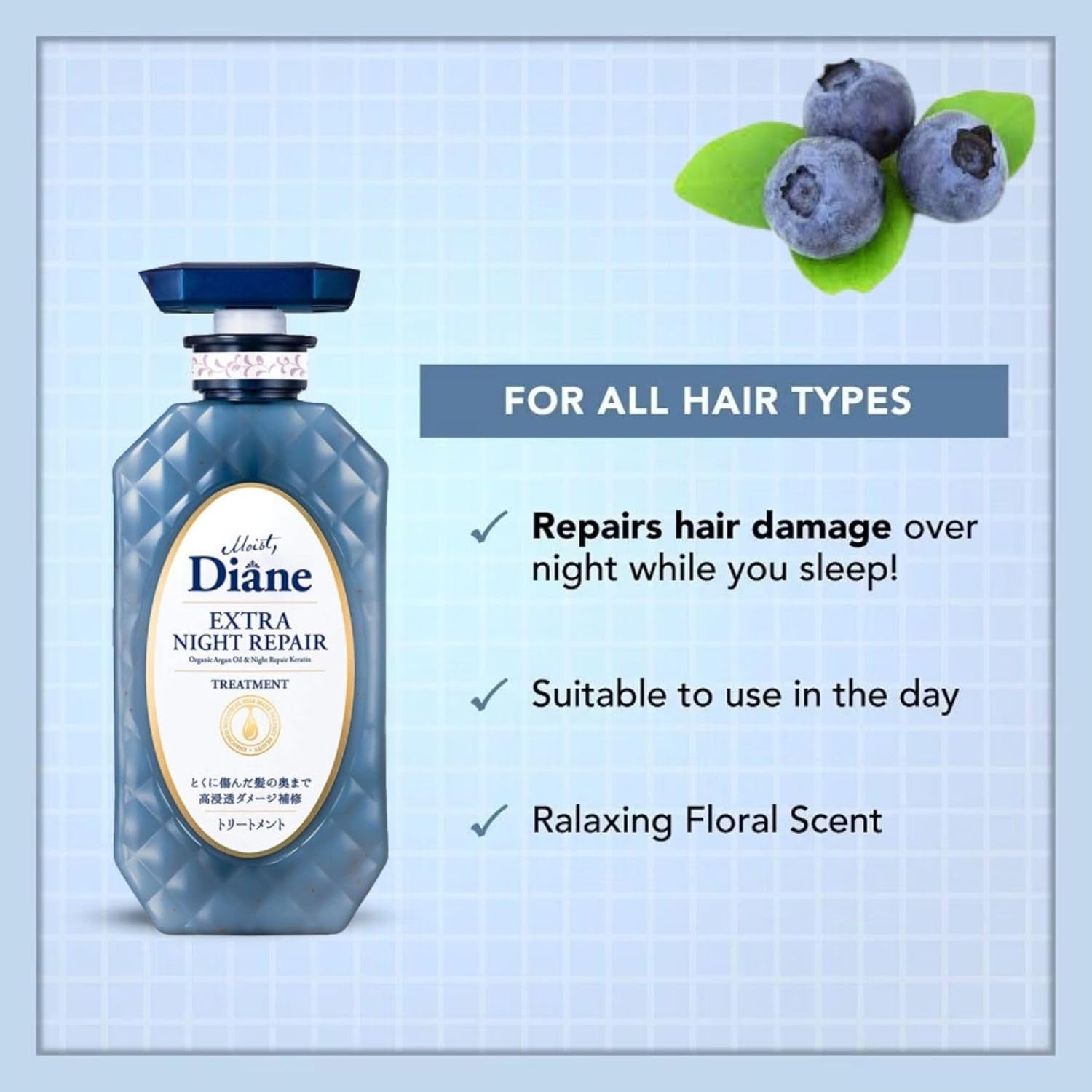 Moist Diane Extra Night Repair Treatment (450ml)
