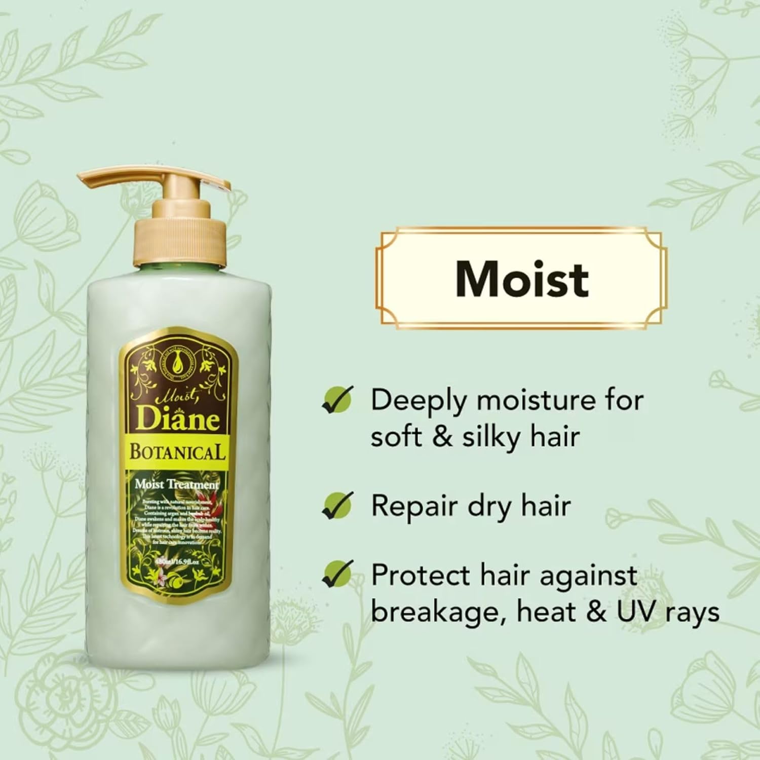 Moist Diane Botanical Moist Treatment (480ml)