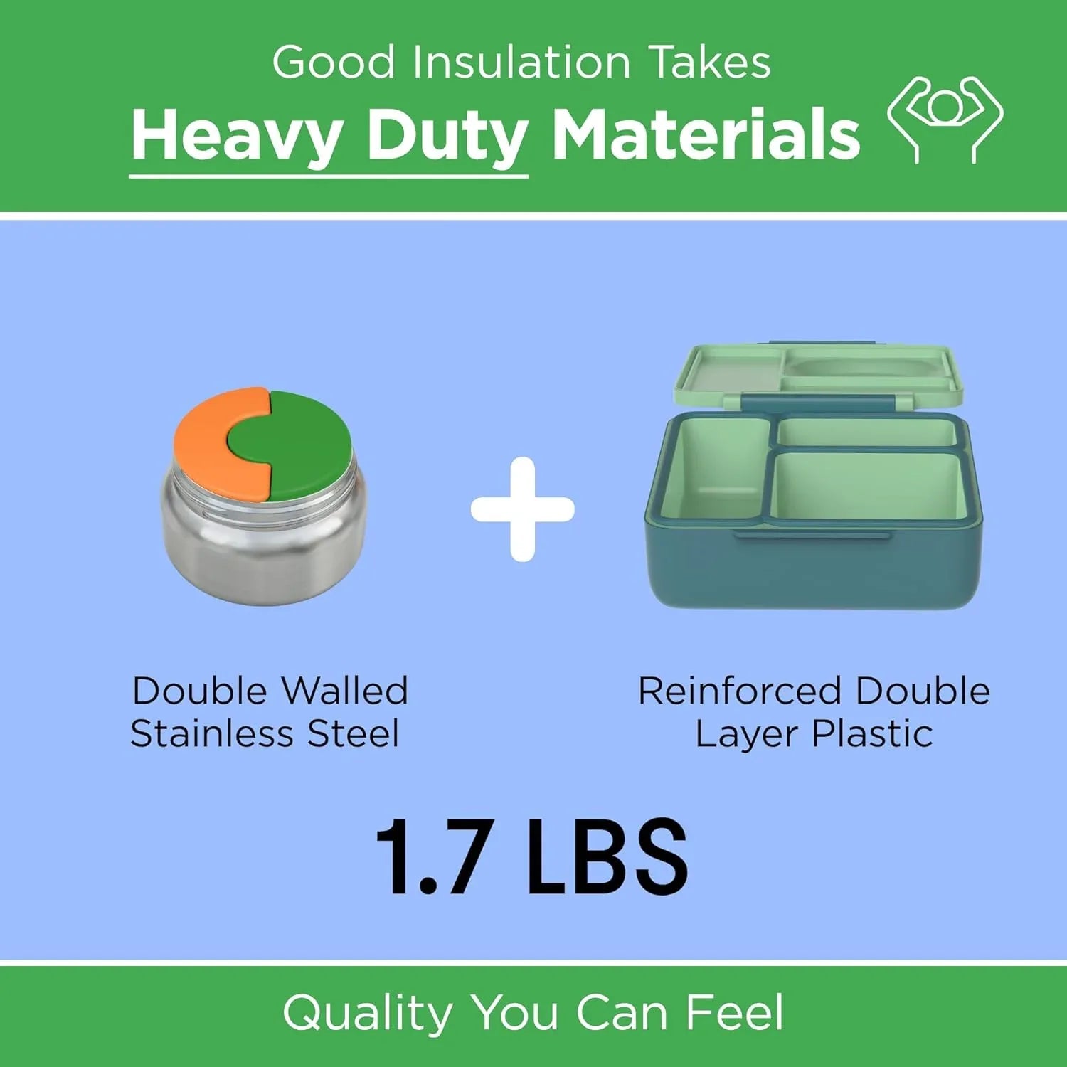 OmieBox Hot & Cold Insulated Bento Box (12 Colours) - Pupsik Singapore