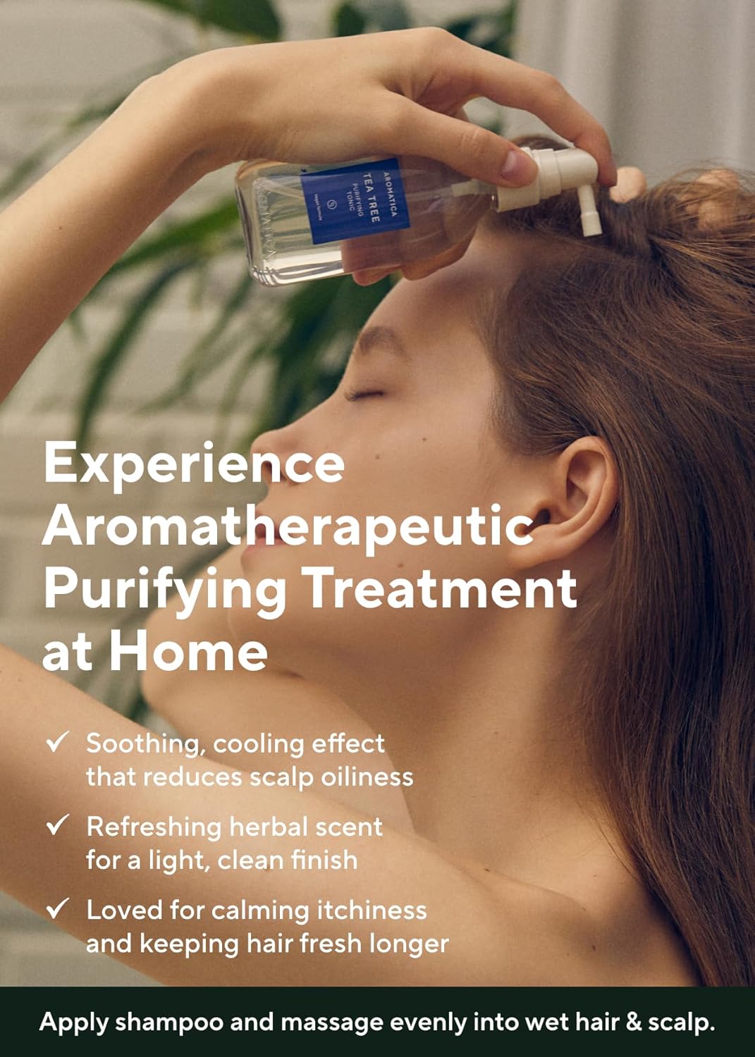 Aromatica Tea Tree Purifying Hair Tonic, 100ml (Exp 08/27)