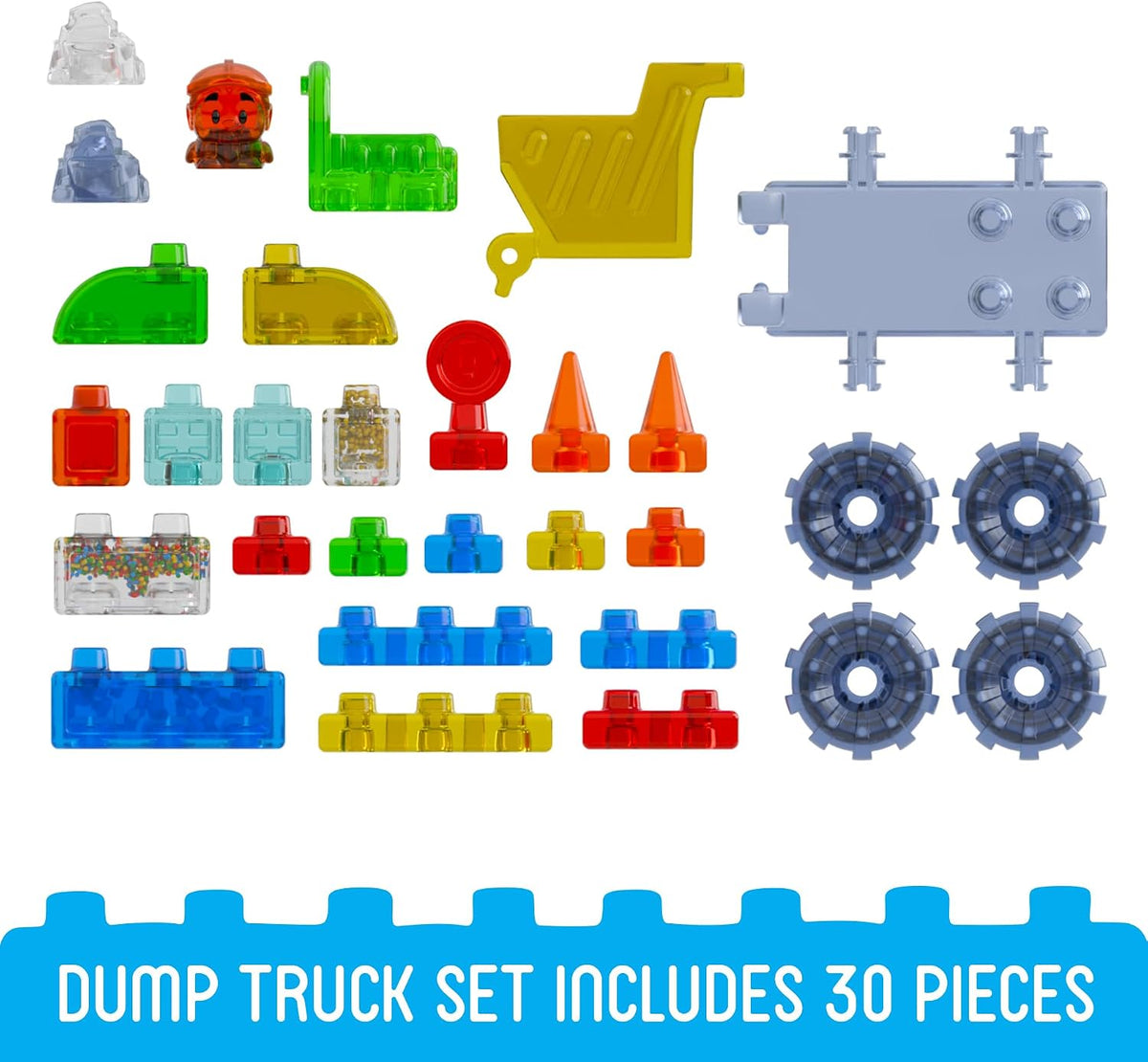 Jelly Blox Dump Truck, 30pcs