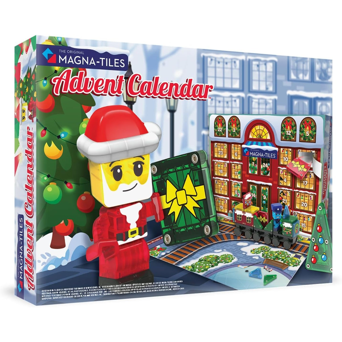 Magna-Tiles microMAGS Advent Calendar™ 34-Piece Set