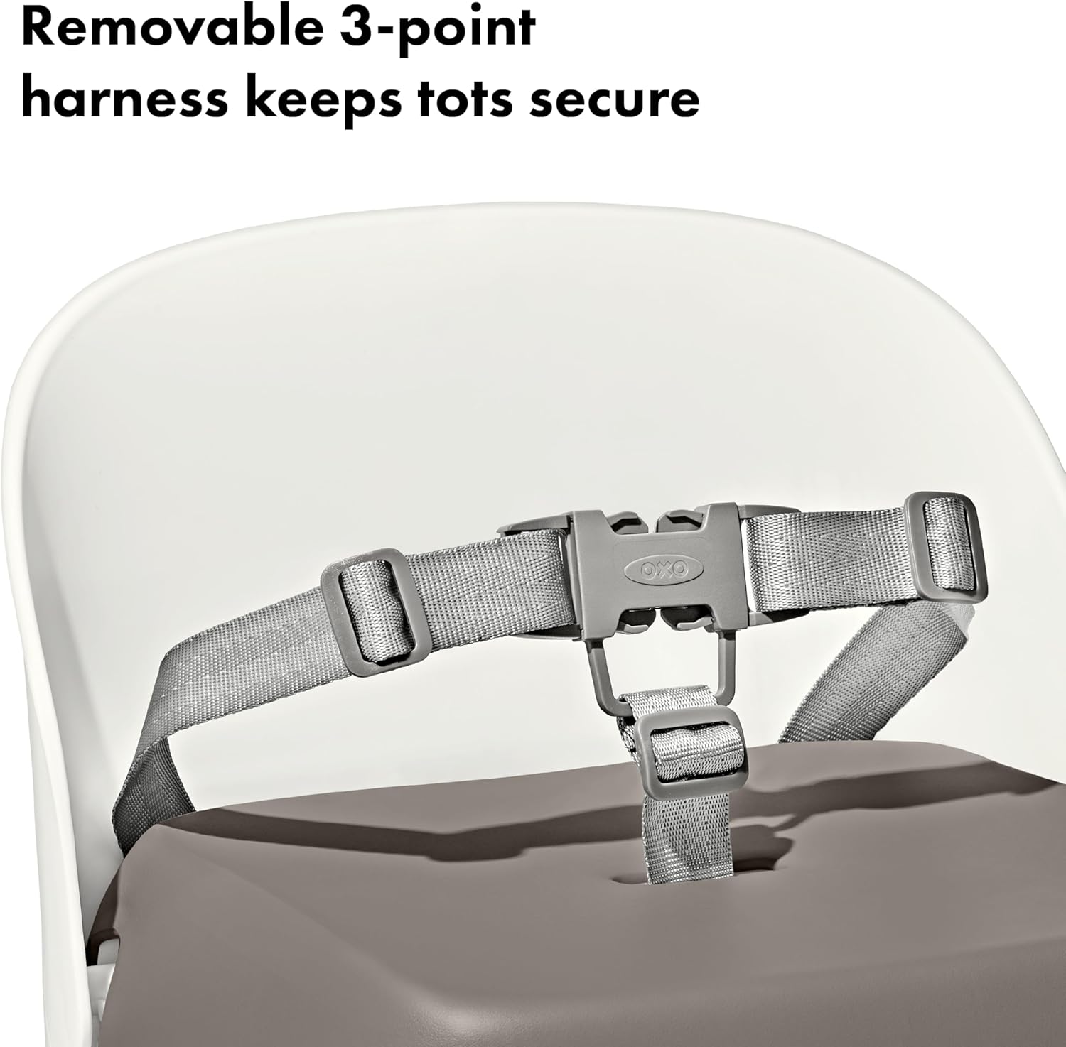 OXO Tot Perch Booster Seat with Straps - Taupe