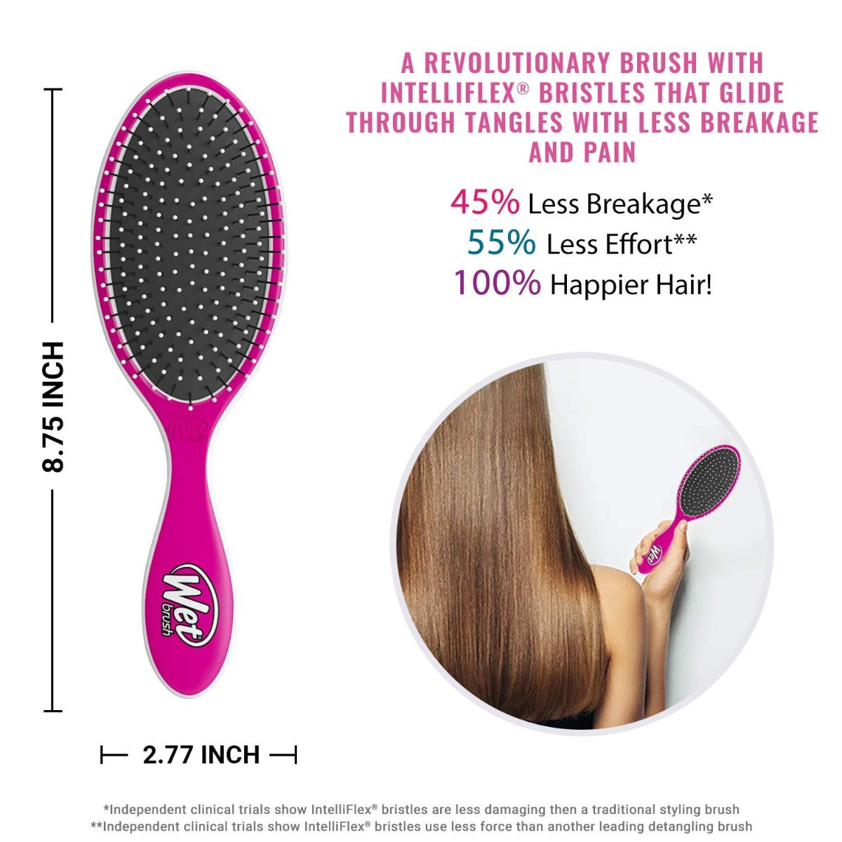 Wet Brush Detangler Brush Disney Barbie (1 Design) - Pupsik Singapore