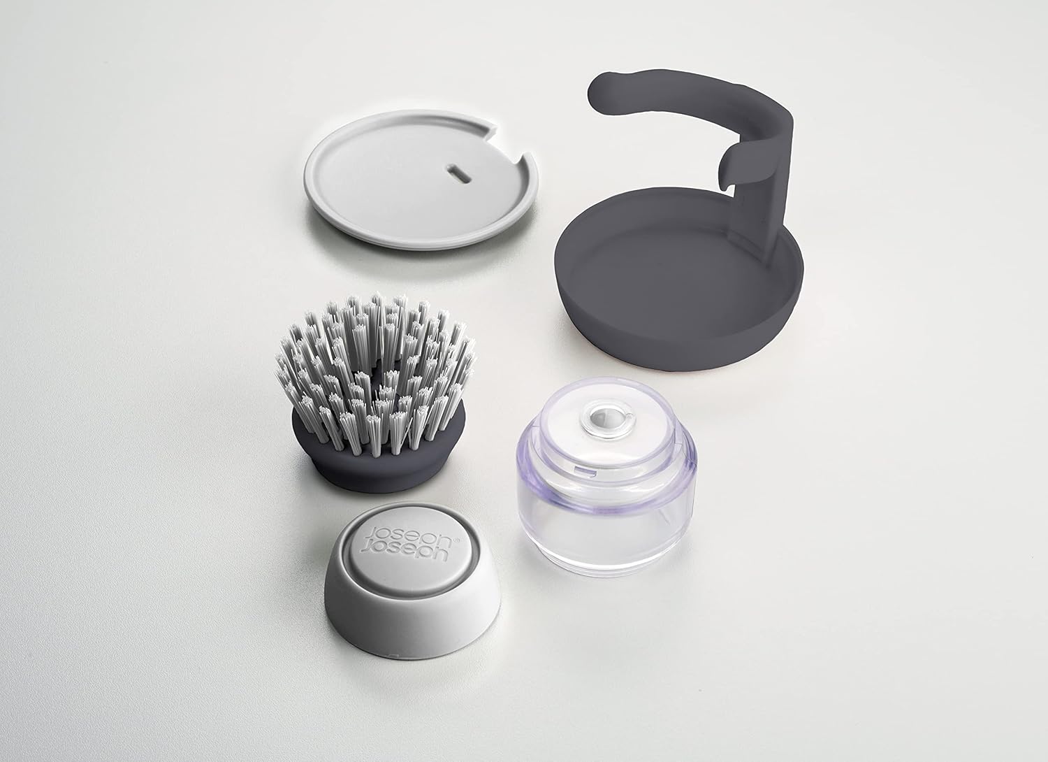 Joseph Joseph Palm Scrub Washing-Up Brush - Grey