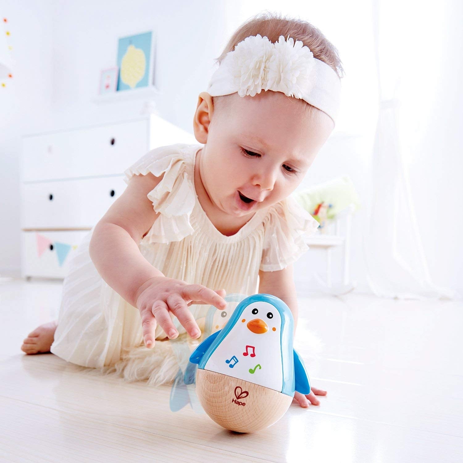 Hape Penguin Musical Wobbler