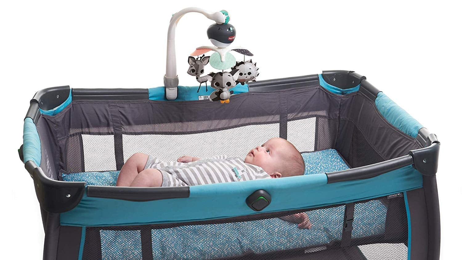 Tiny Love Take Along  3-in-1 Baby Mobile - Magical Tales Black & White
