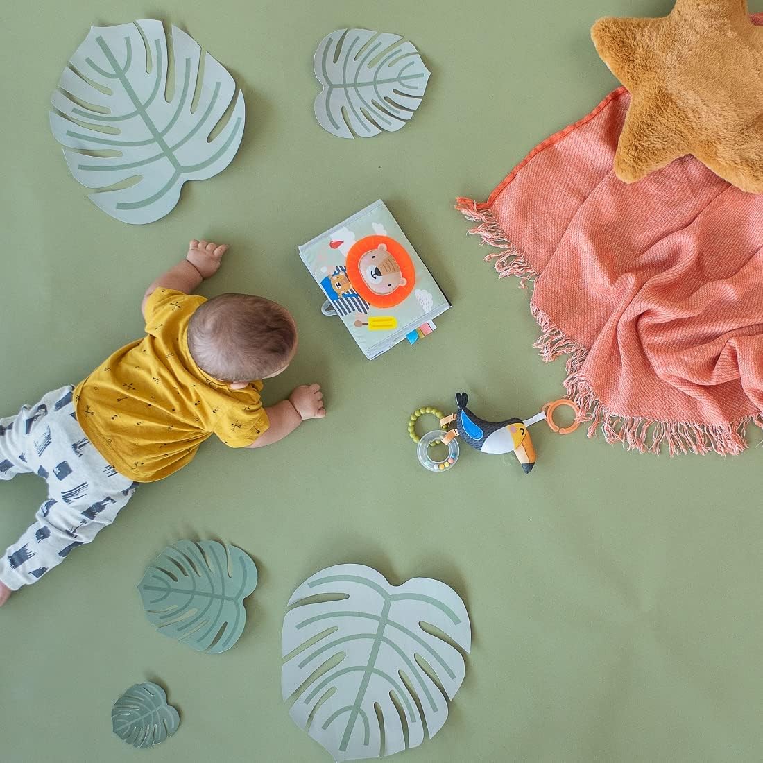 Taf Toys Savannah Tummy Time Cloth Activity Book