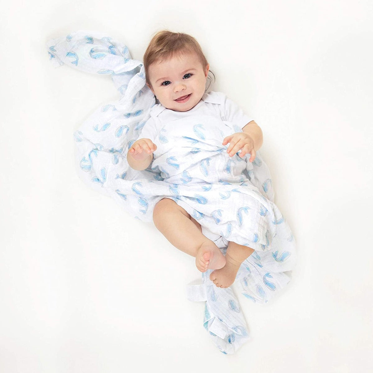 Aden Anais Essentials Muslin Cotton Swaddle (44 x 44 in), 4pk (31 Designs) - Pupsik Singapore