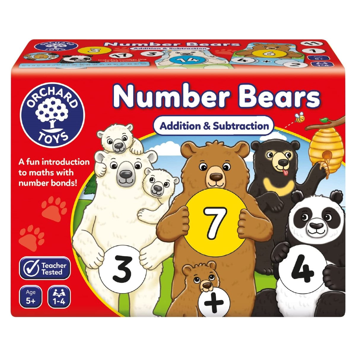 Orchard Toys Number Bears Game