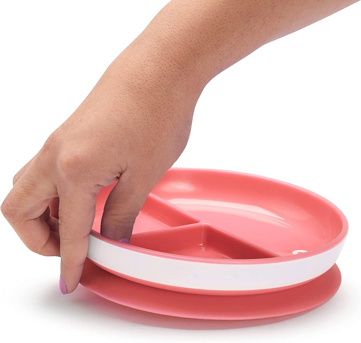 Munchkin Stay Put Suction Baby Plate (4 Colours)