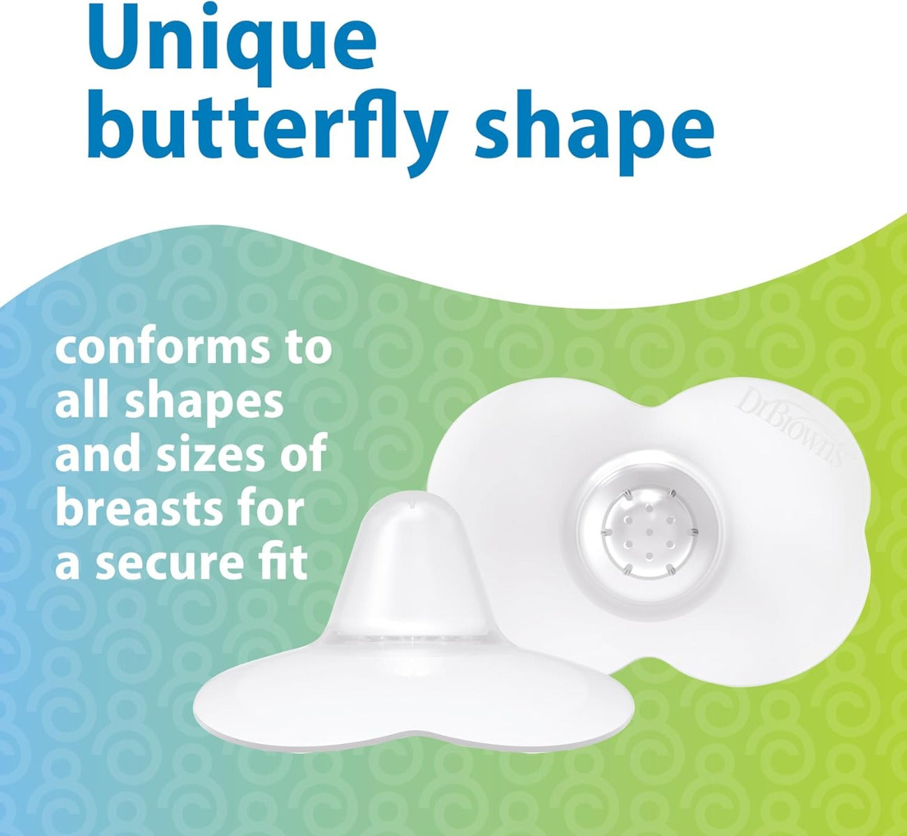 Dr. Brown’s Butterfly Nipple Shields with Sterilizing Case (2 Sizes)