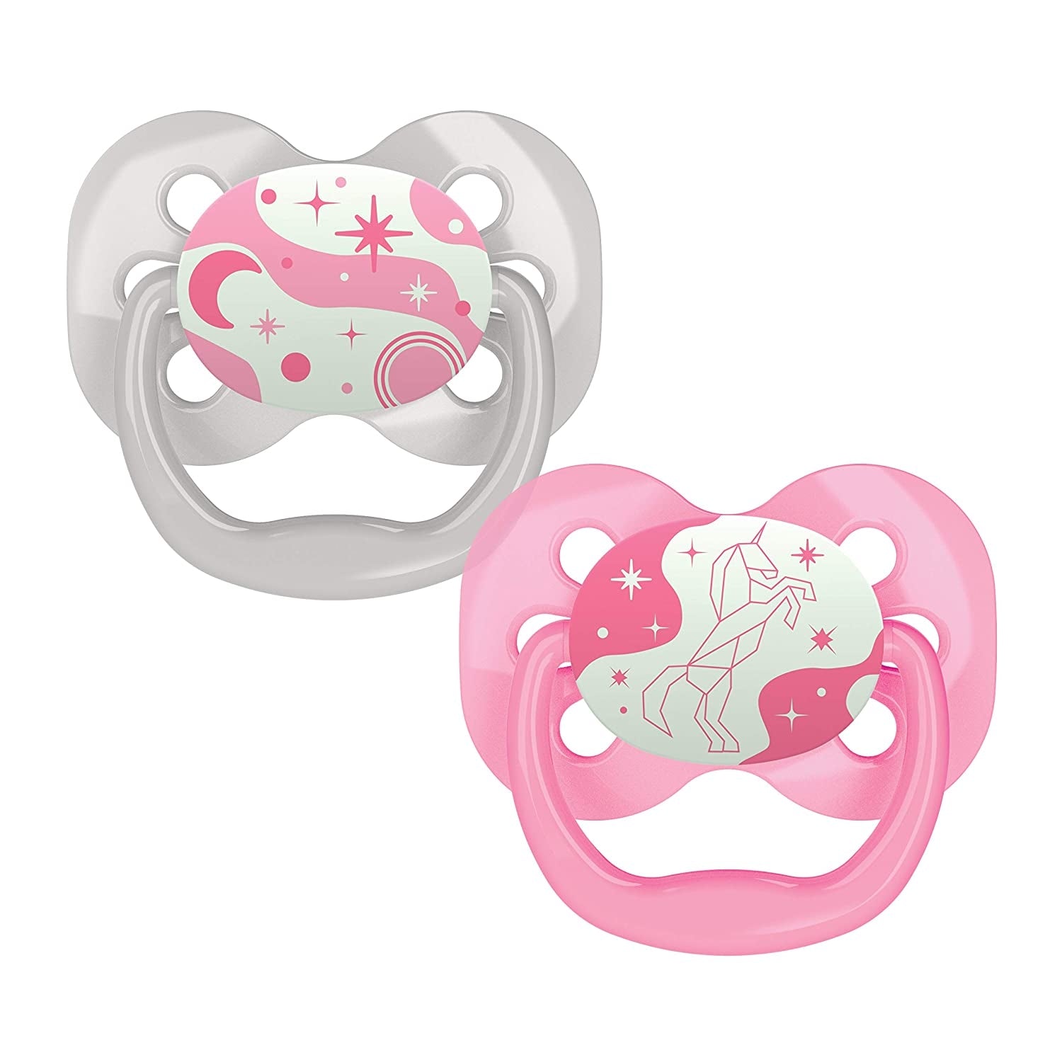 Dr. Brown's Advantage Baby Pacifiers - Stage 1 (0-6m) (2pc) (4 Designs) - Pupsik Singapore