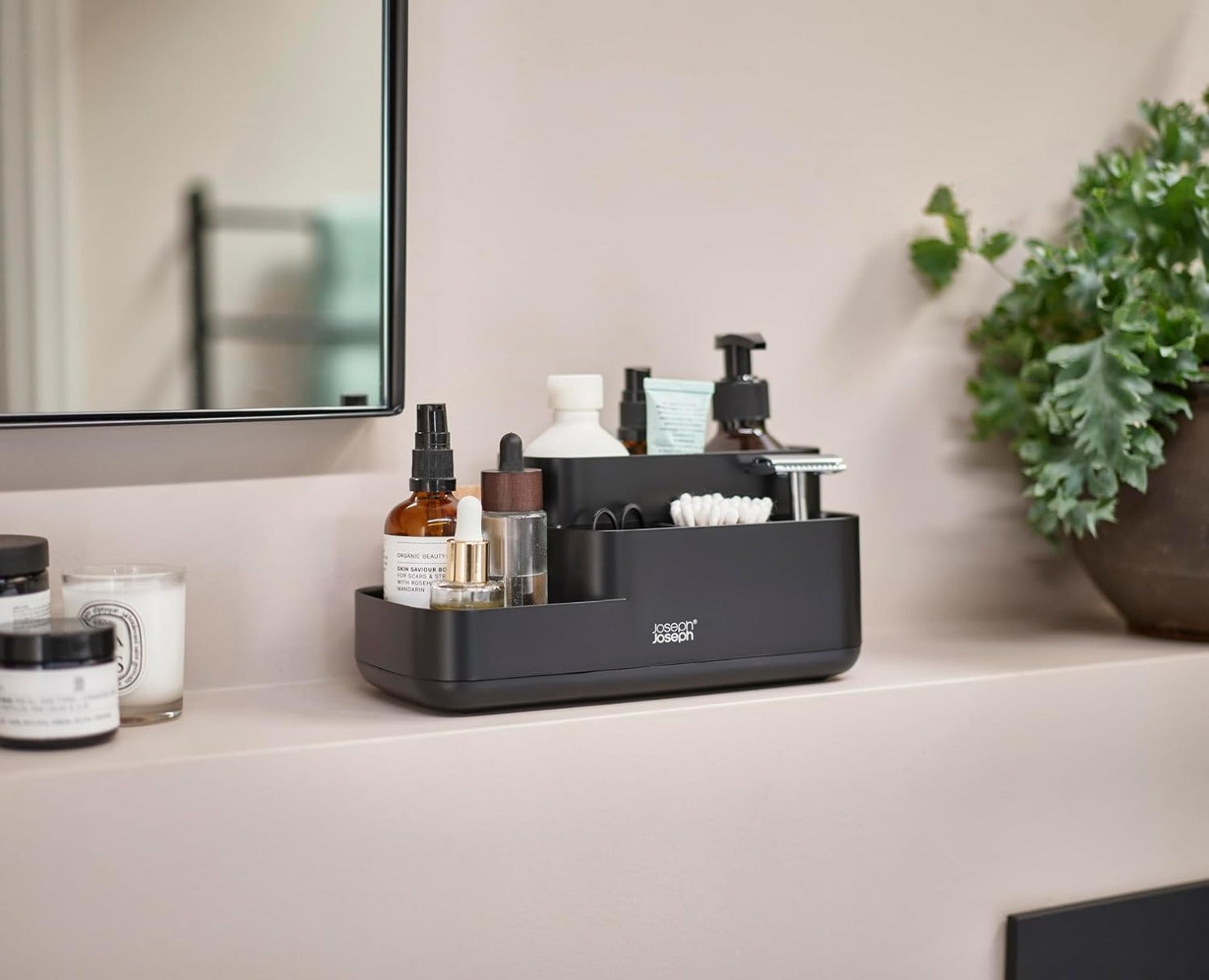 Joseph Joseph EasyStore Matt Bathroom Storage Caddy (3 Colors) - Pupsik Singapore