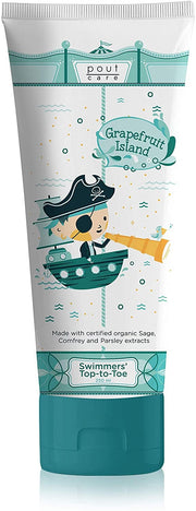 pout Care Grapefruit Island Swimmers' Top-to-Toe Hair & Body Wash, 250ml (exp 12/27)