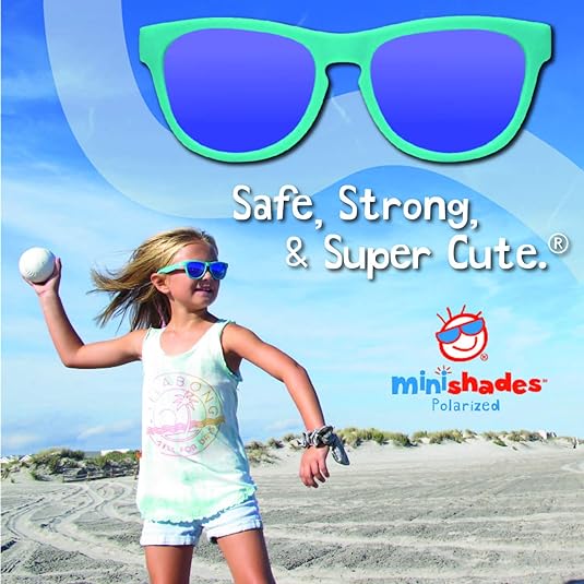 Minishades Polarized Classic Sunglasses, 8-12Y (6 Colors)