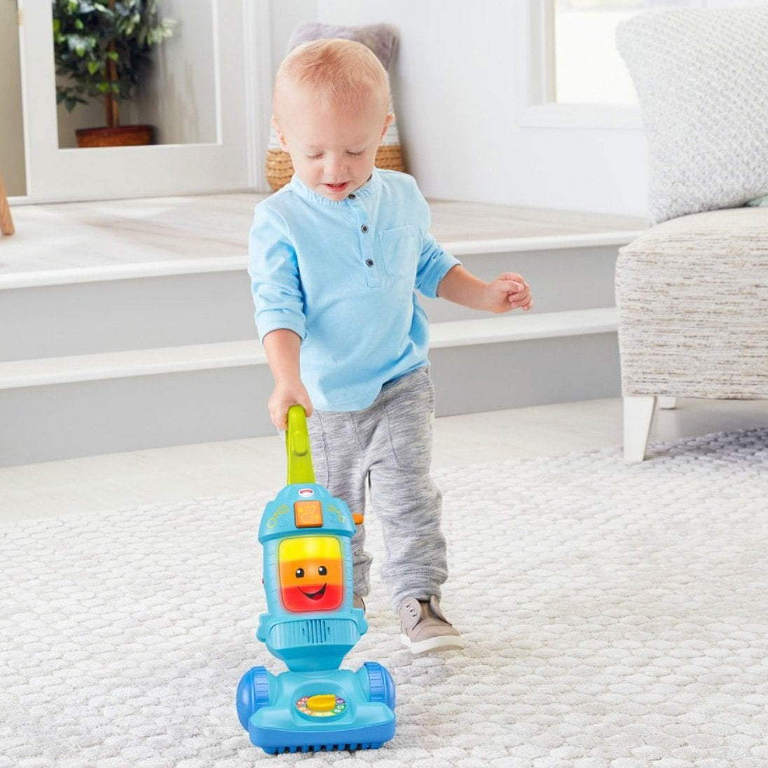 Fisher Price Laugh & Learn Light-up Learning Vacuum