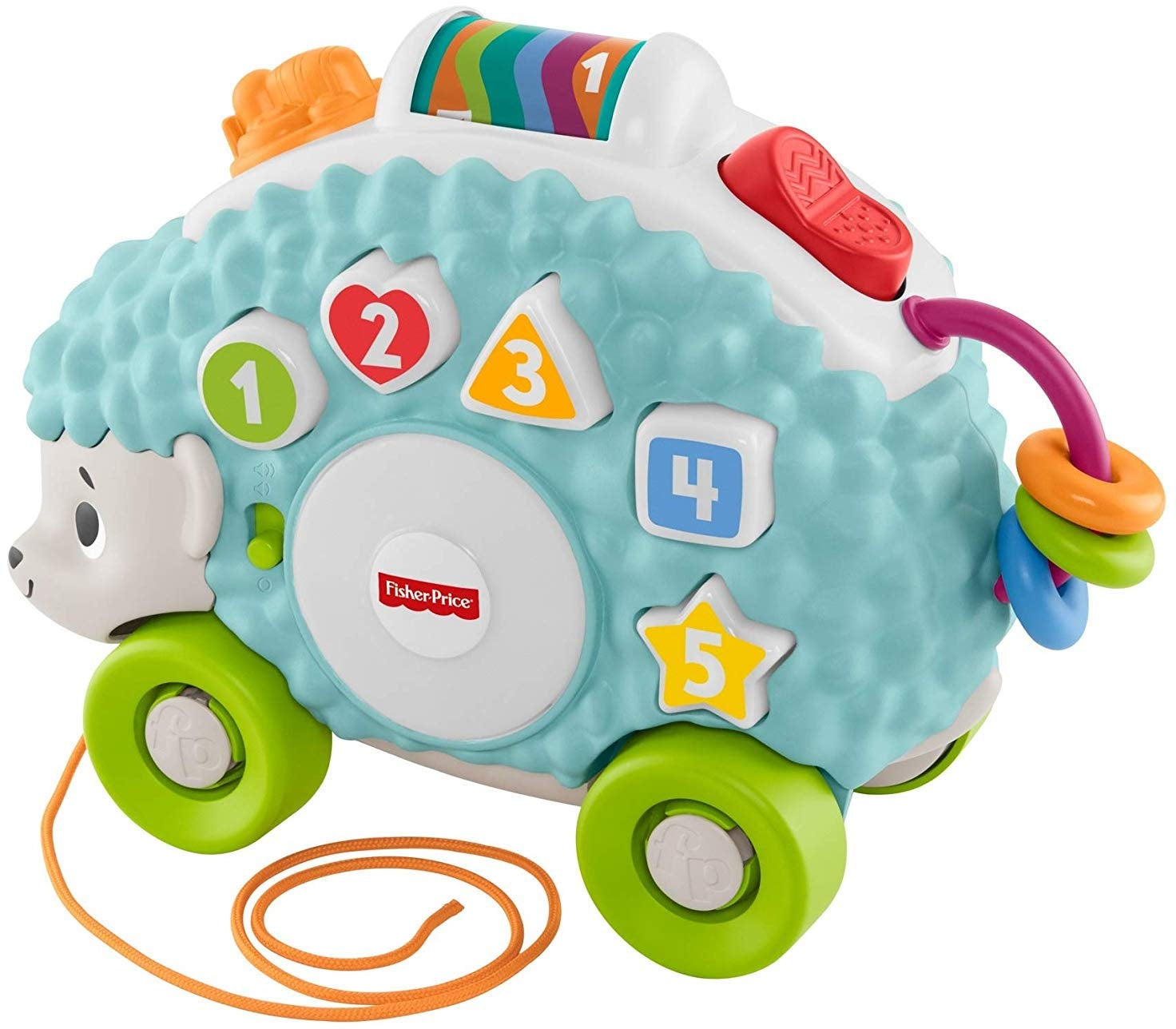 Fisher Price Happy Shapes Hedgehog Pull Toy