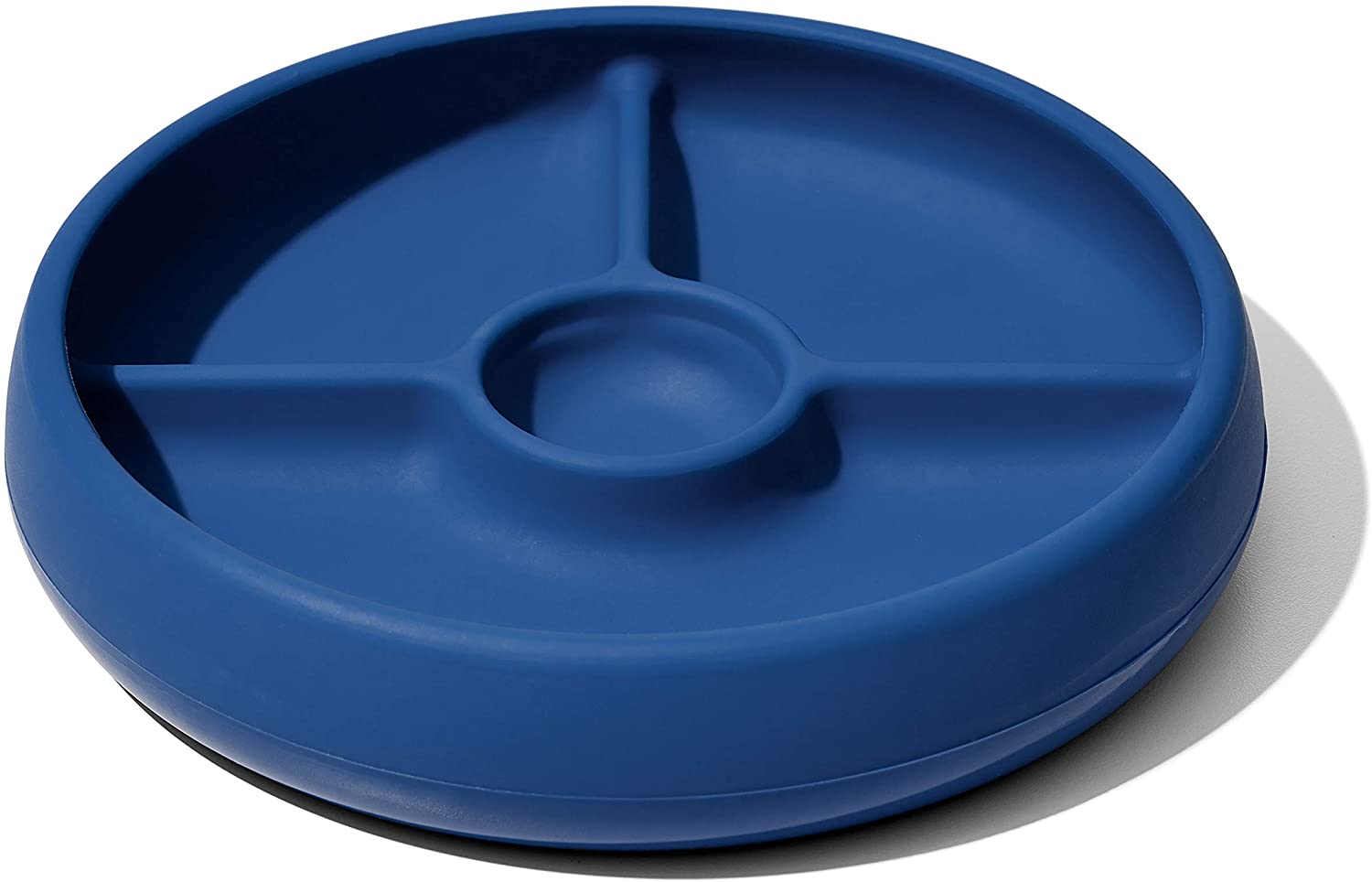 OXO Tot Divided Silicone Plate (3 Colors) - Pupsik Singapore