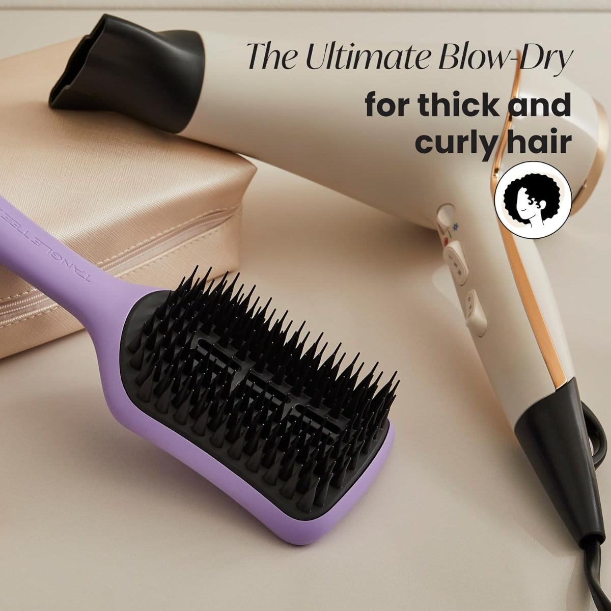 Tangle Teezer The Ultimate Blow Drying Large Hairbrush, Straight - Wavy (3 Colors)