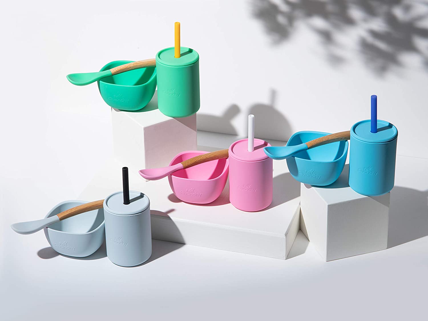 Avanchy Silicone La Petite Essentials Feeding Set (8 Colours)