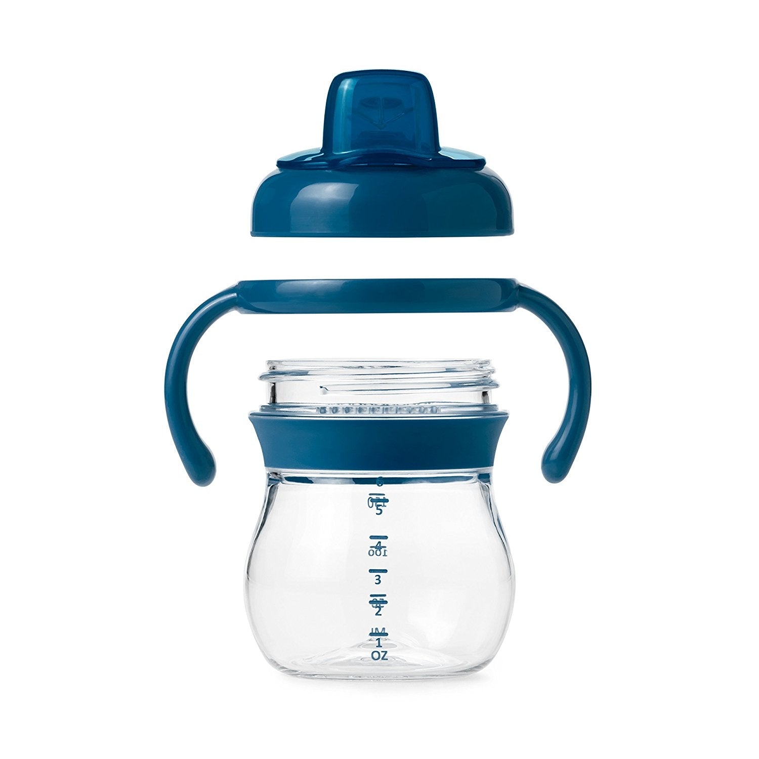 OXO Tot Grow Soft Spout Sippy Cup with Removable Handles, 6oz (5 Colours) - Pupsik Singapore