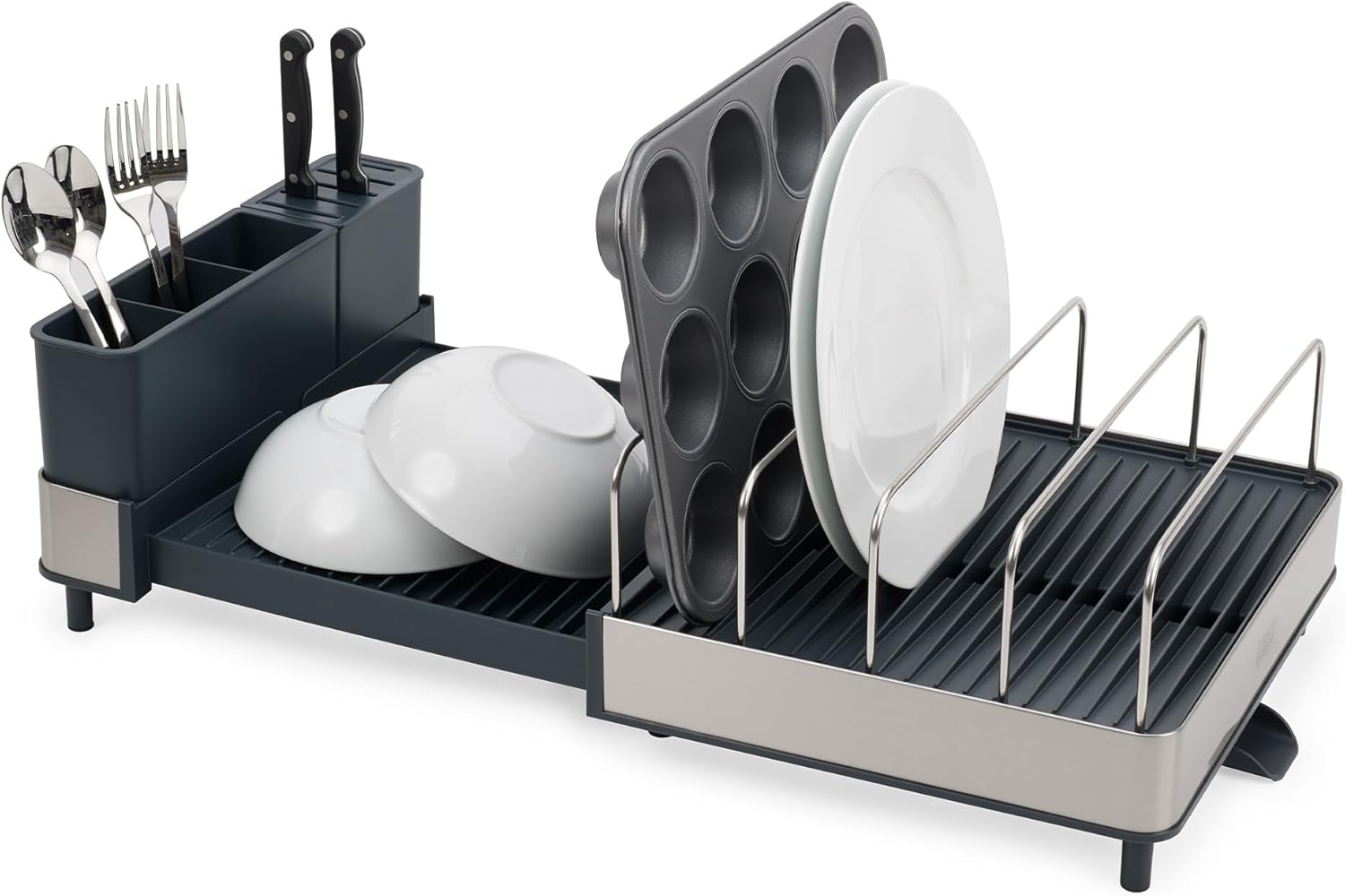 Joseph Joseph Extend™ Max Stainless-steel Expandable Dish Drainer