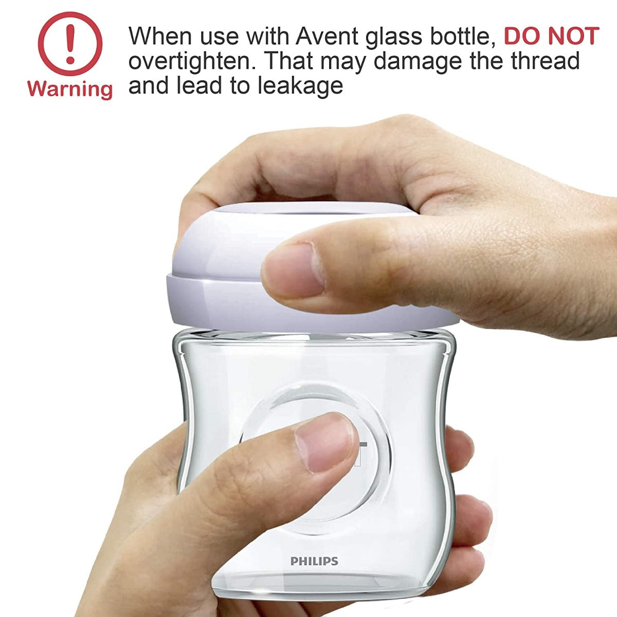 Maymom Screw Collar Rings for Avent Bottles - Blue